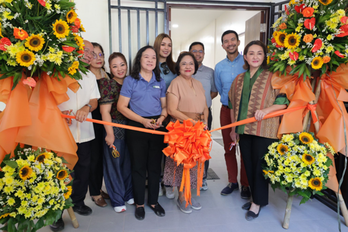 The inauguration of the 5th Clark Development Corp. (CDC), Bloomberry, Operation Brotherhood Montessori Family Care Center is led by CDC President and Chief Executive Officer Agnes Devanadera (4th from right). CONTRIBUTED PHOTO