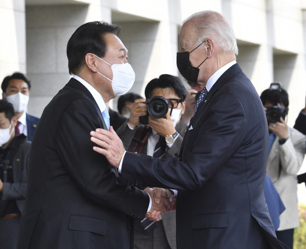 Biden Yoon Meet Amid NKorea S Saber Rattling The Manila Times