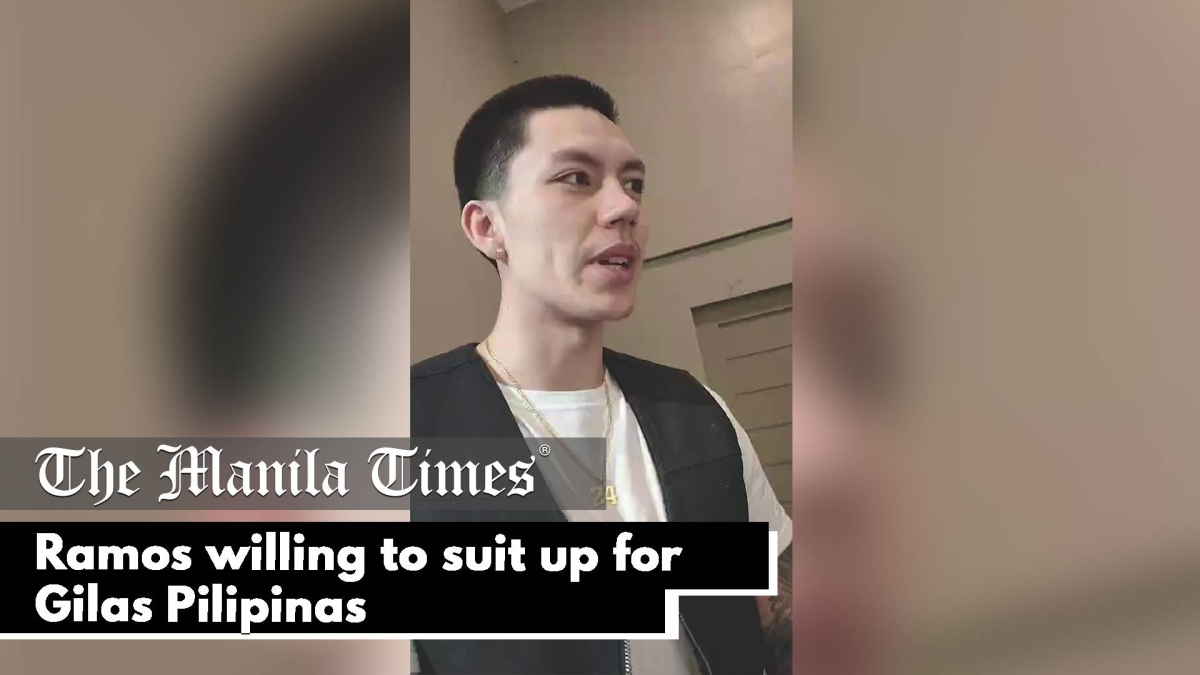 WATCH Ramos Willing To Suit Up For Gilas Pilipinas The Manila Times