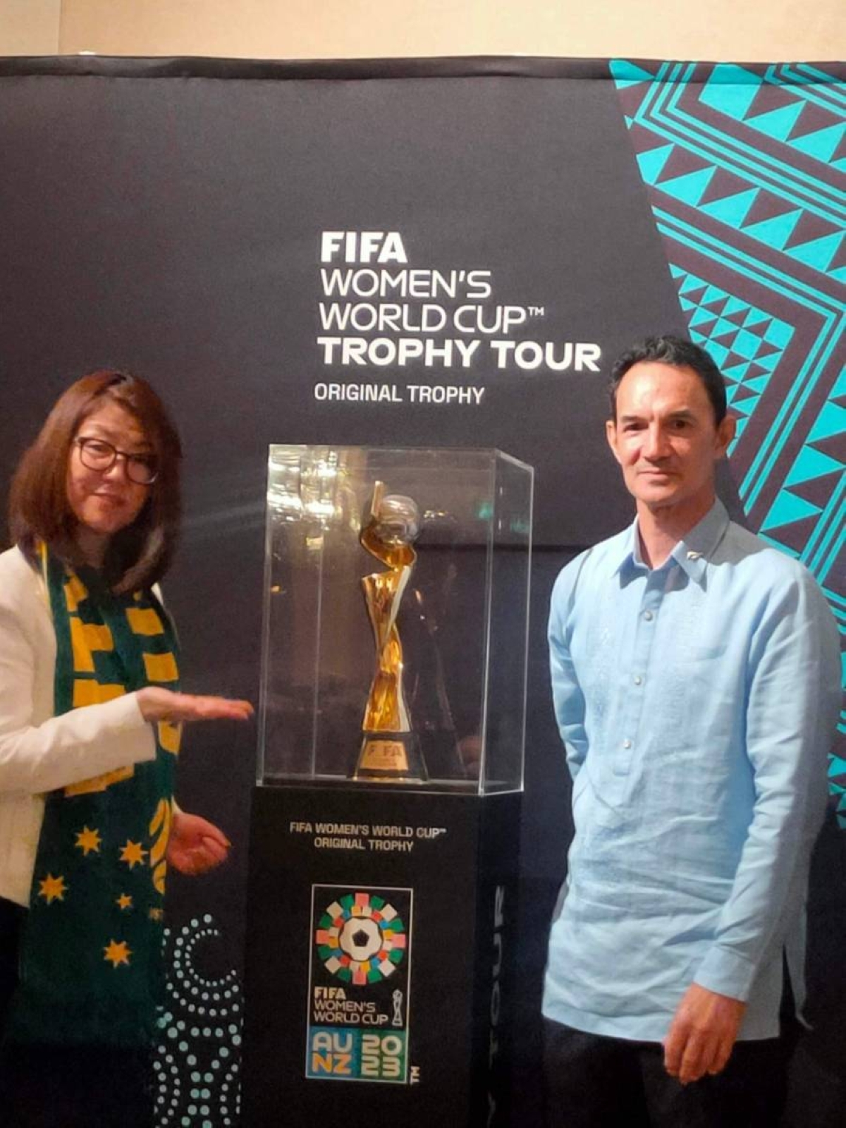 FIFA Women S World Cup Trophy Graces Philippines For The First Time