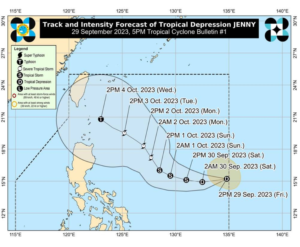 LPA Enters PAR Develops Into Tropical Depression The Manila Times