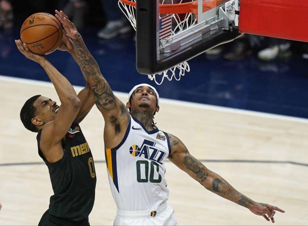 Memphis Stuns No Jazz In Series Opener The Manila Times