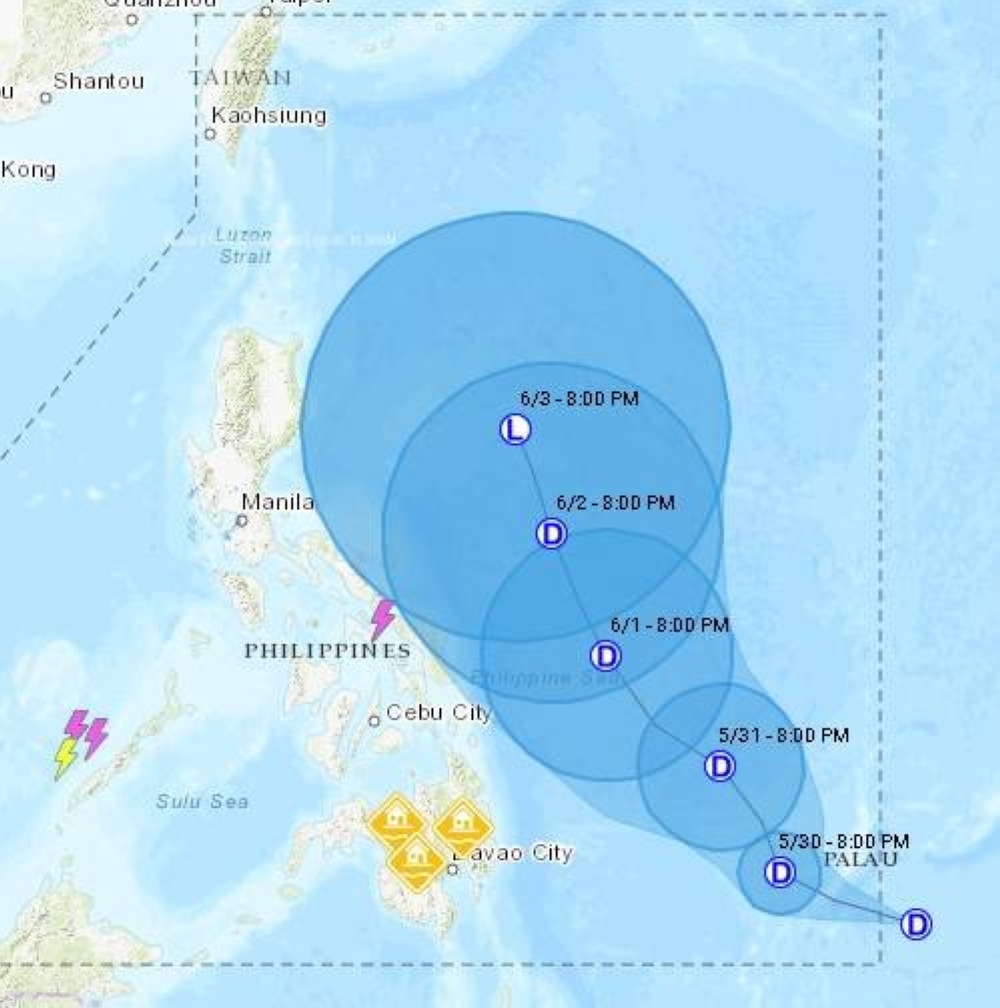 Tropical Depression Dante Enters PAR | The Manila Times