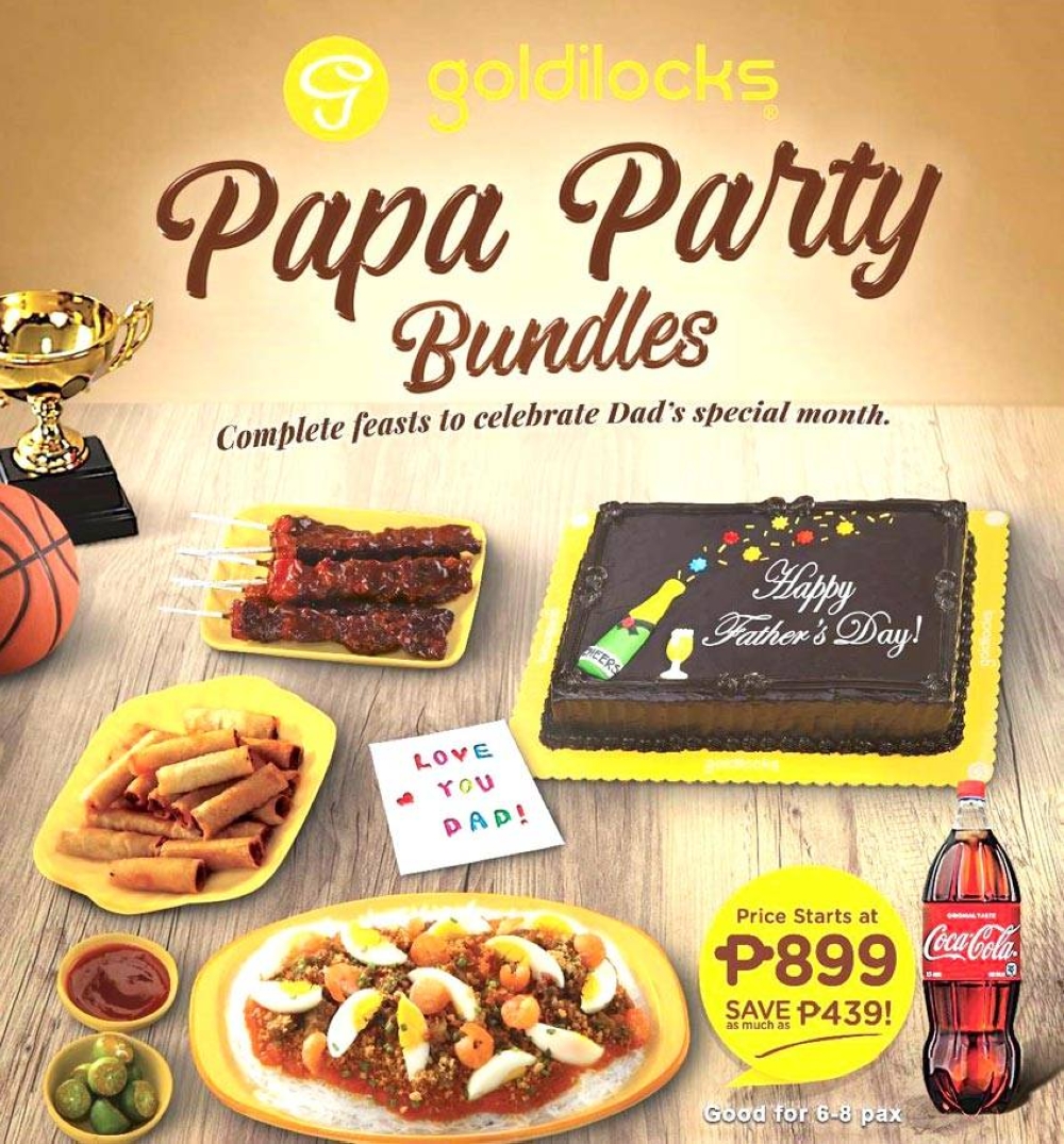 Download Goldilocks Offers Father S Day Feasts The Manila Times