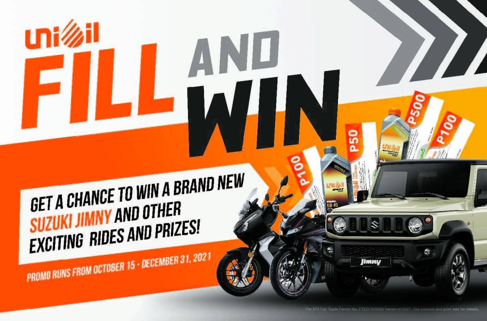 Unioil to raffle off a brand new car, motorcycles and fuel vouchers