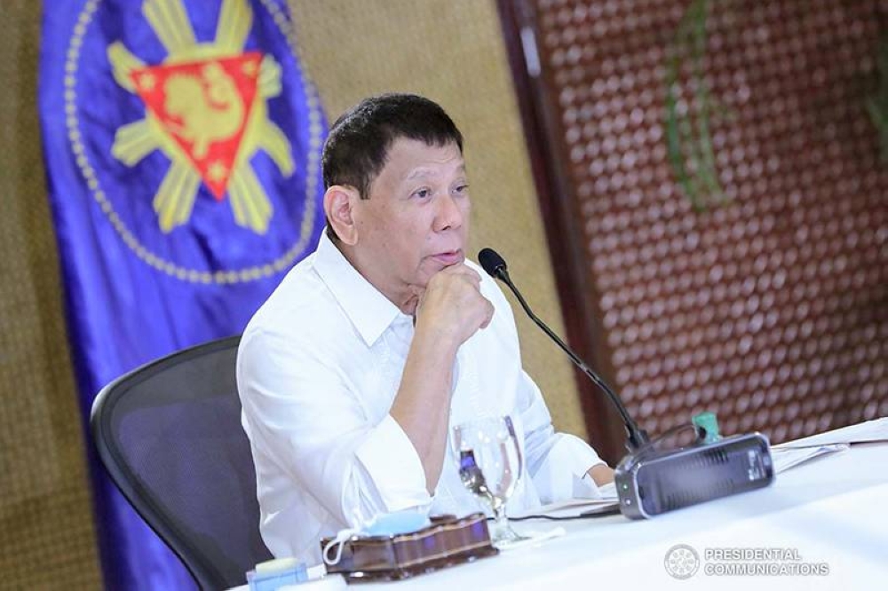 President Rodrigo Roa Duterte  RICHARD MADELO/ PRESIDENTIAL PHOTO