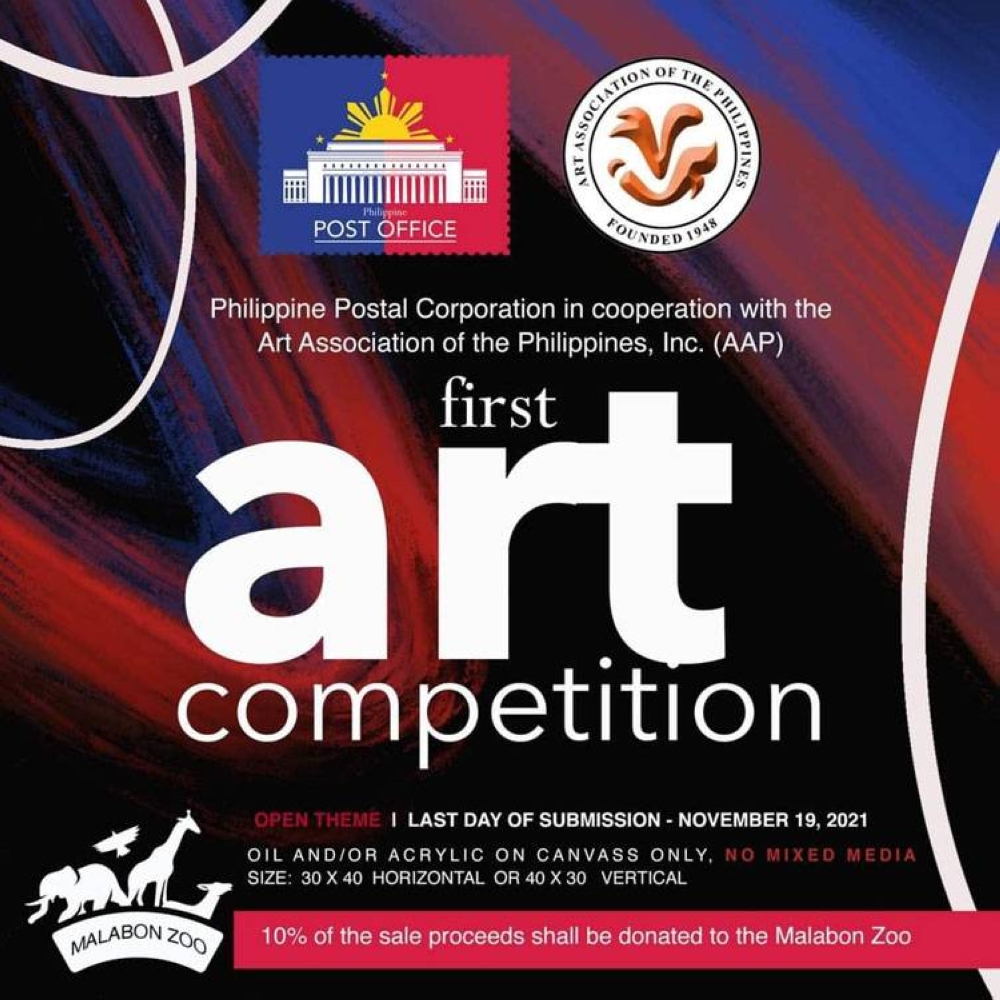 Philippine Post Office, AAP launch 2021 national art competition The