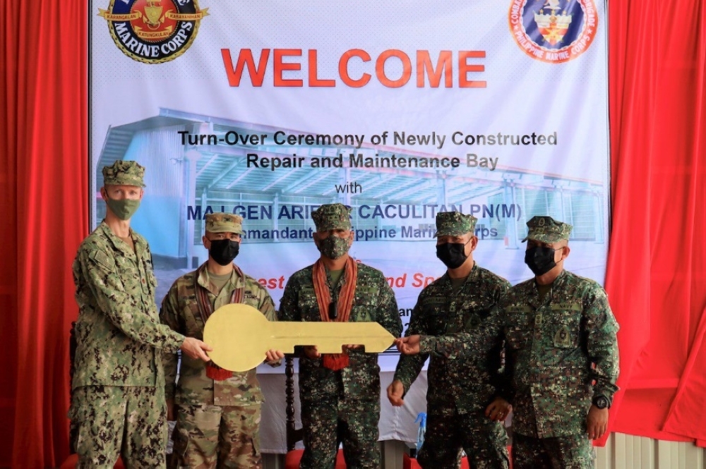 US military turns over boat facility in Zamboanga | The Manila Times