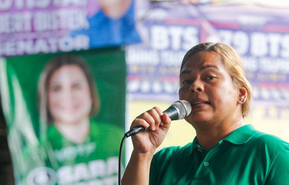 VICE presidential candidate and Davao City Mayor Sara Duterte-Carpio. Photos by John Orven Verdote