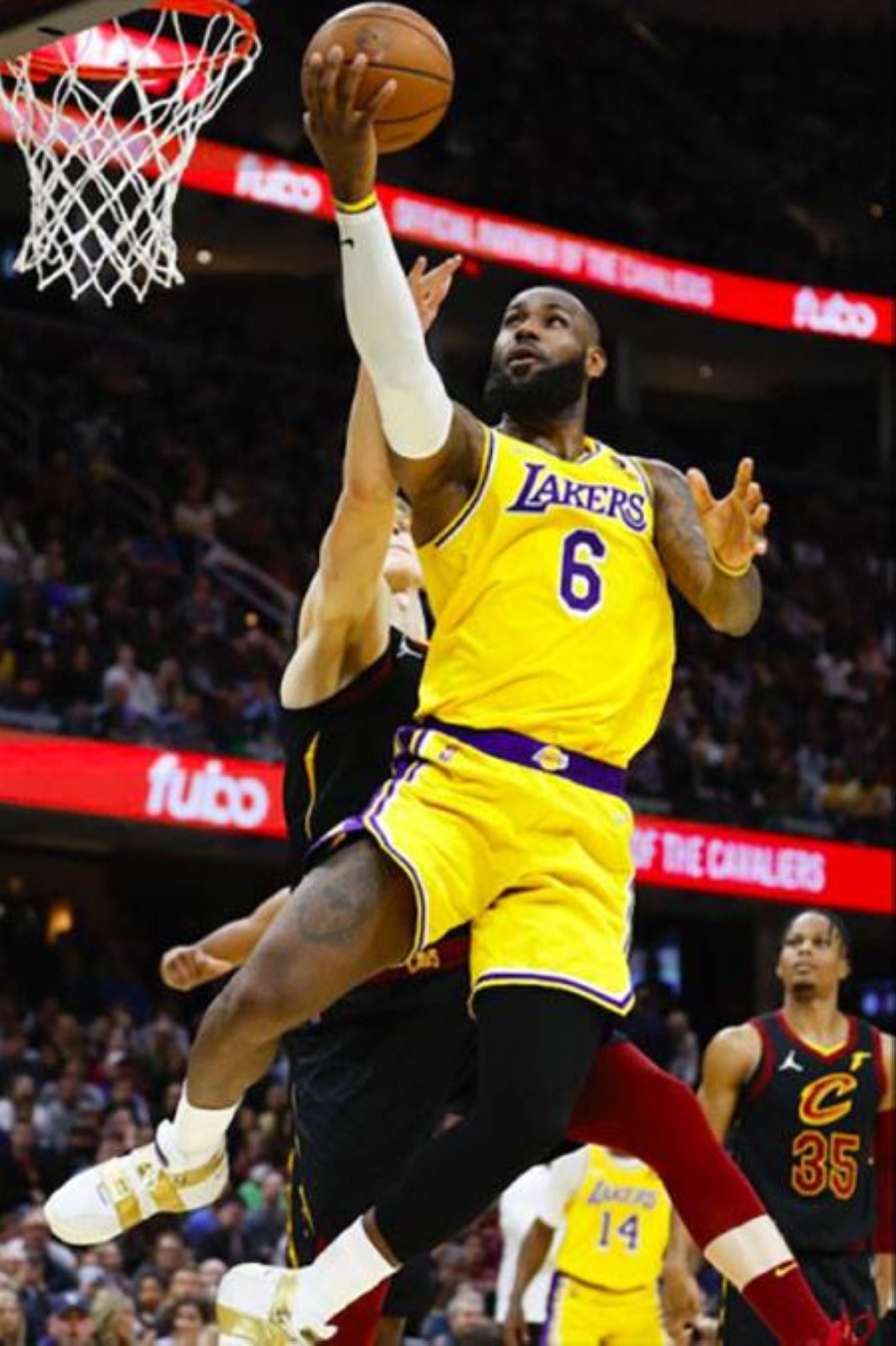 Cavs vs lakers on sale 22