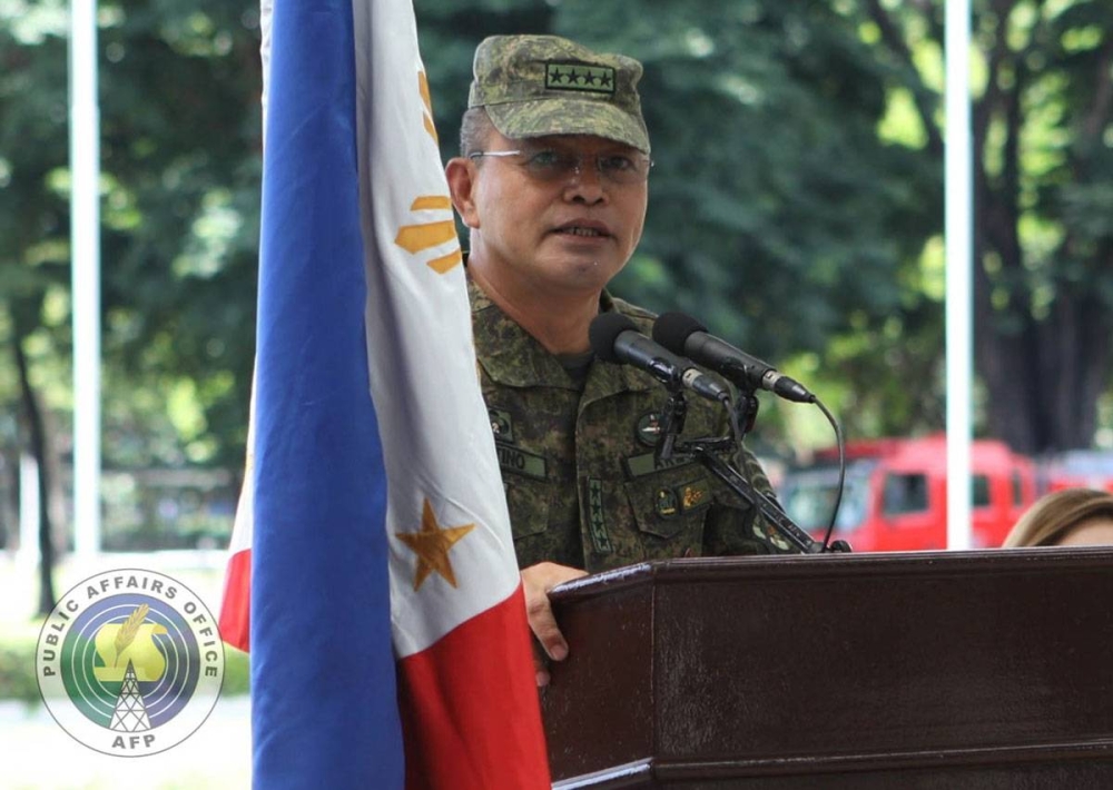 AFP Chief of Staff Gen. Andres Centino. Photo from Armed Forces of the Philippines FB page 