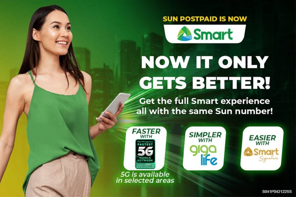 Sun Postpaid Rebranded As Smart Postpaid | The Manila Times