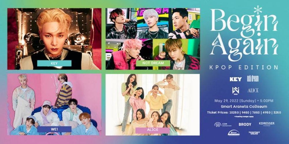 Intl shows return at the Big Dome with 'Begin Again KPOP Edition 2022