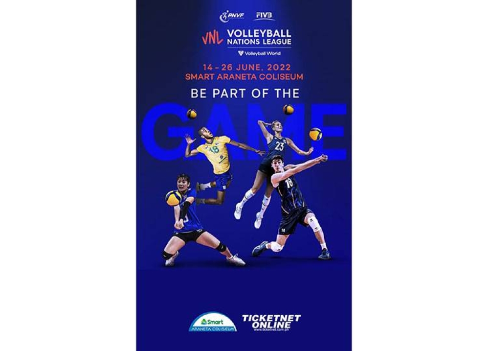 Grab your tickets for the 2022 FIVB Volleyball Nations League The