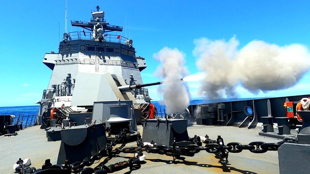 PH ship tests firepower in world's largest maritime exercise | The ...