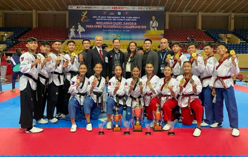 PH taekwondo team wins 8 golds The Manila Times