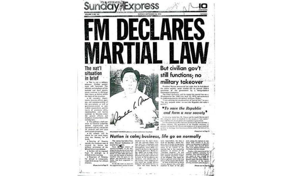 The disappearing relevance of martial law 1972 | The Manila Times