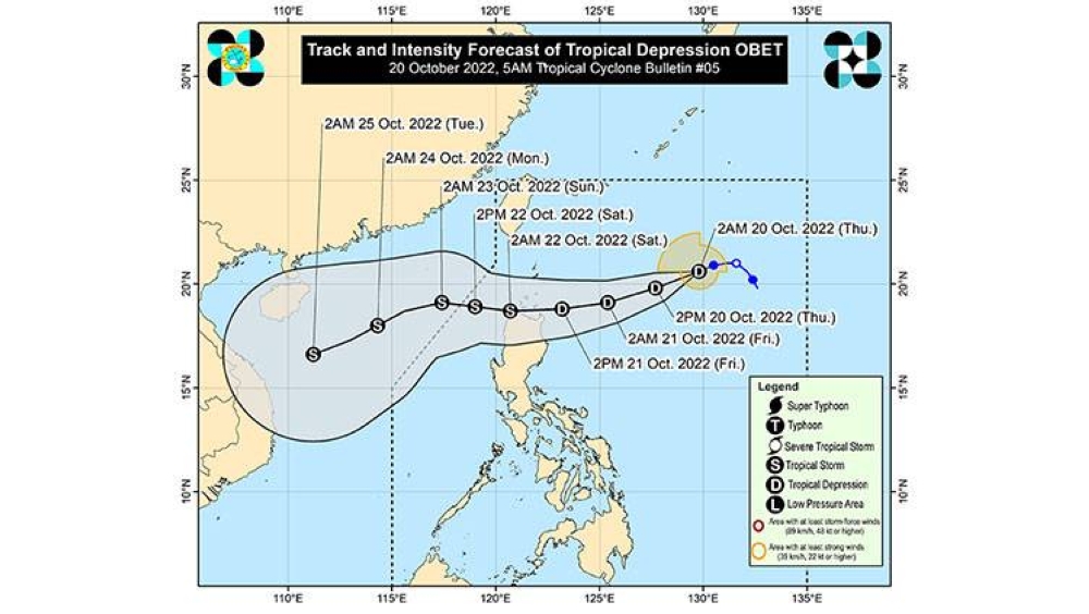 Signal No. 1 Up In 3 Northern Luzon Areas As 'Obet' Maintains Strength ...