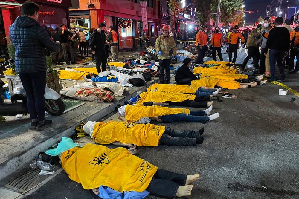 150 killed in SKorea Halloween stampede The Manila Times