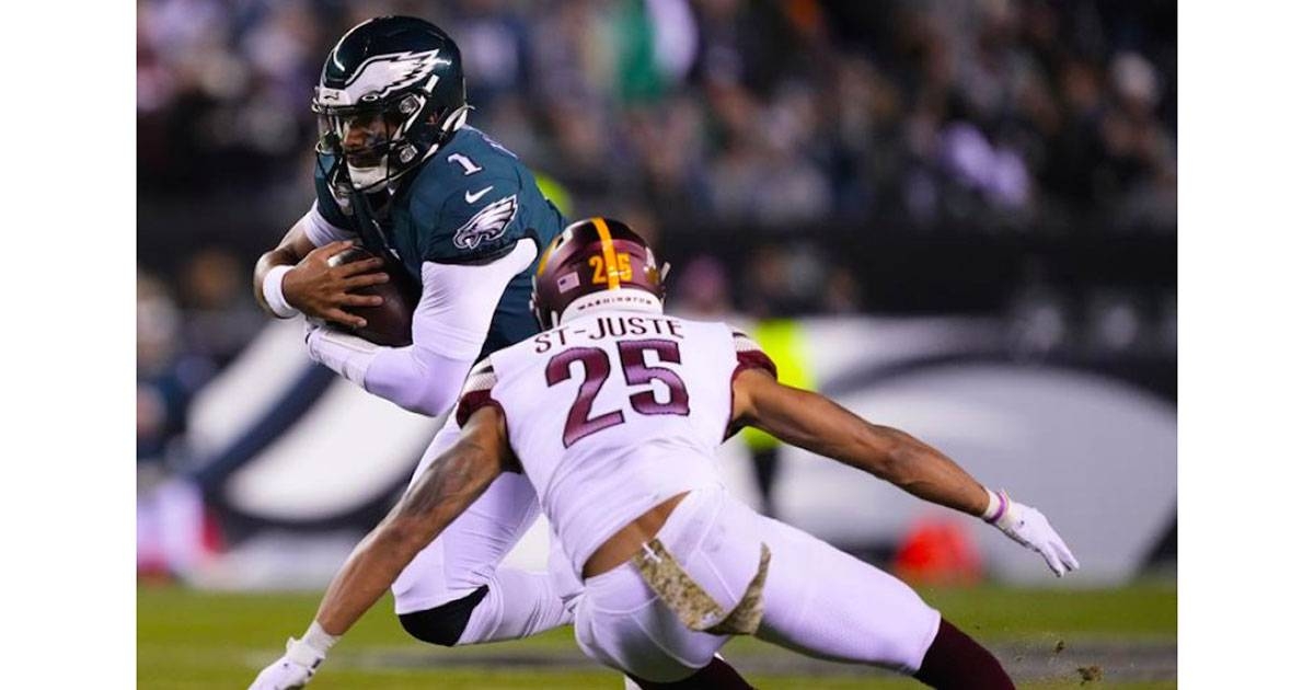 Commanders end Eagles' perfect season