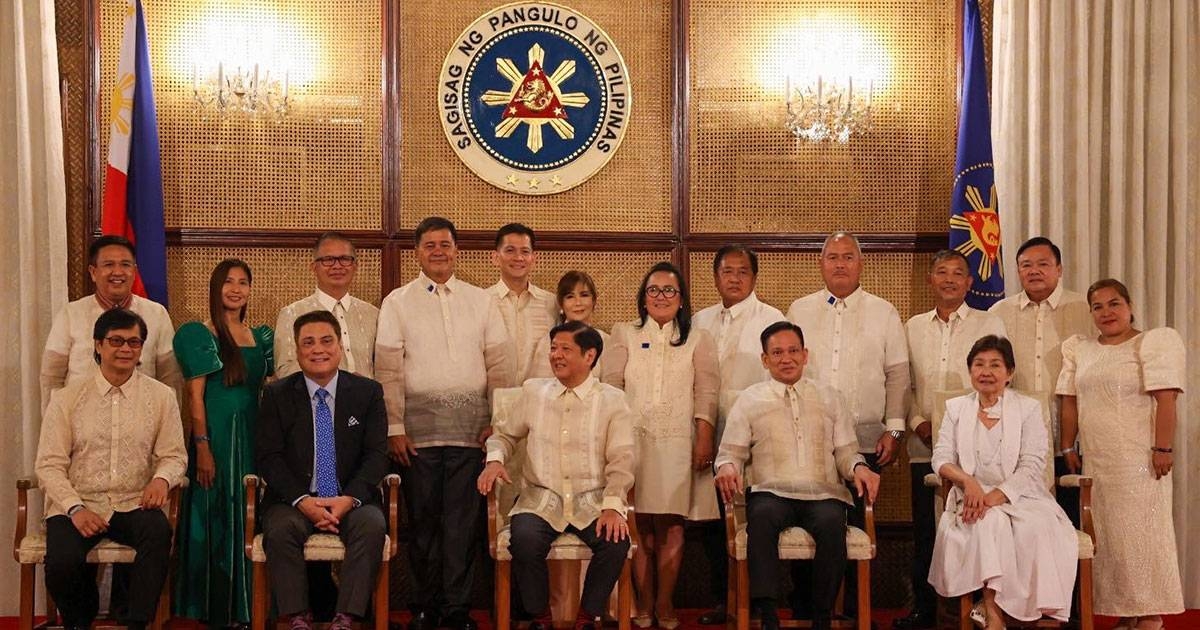 Philippine President Bongbong Marcos With Galing Pook Awards 2022 Awardees