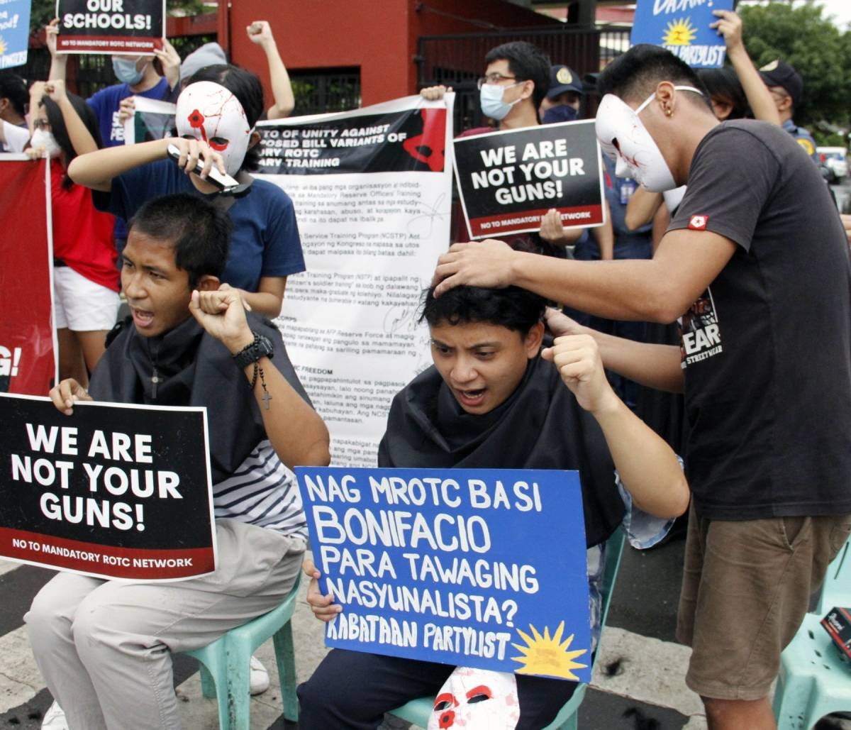 RALLY AGAINST ROTC | The Manila Times