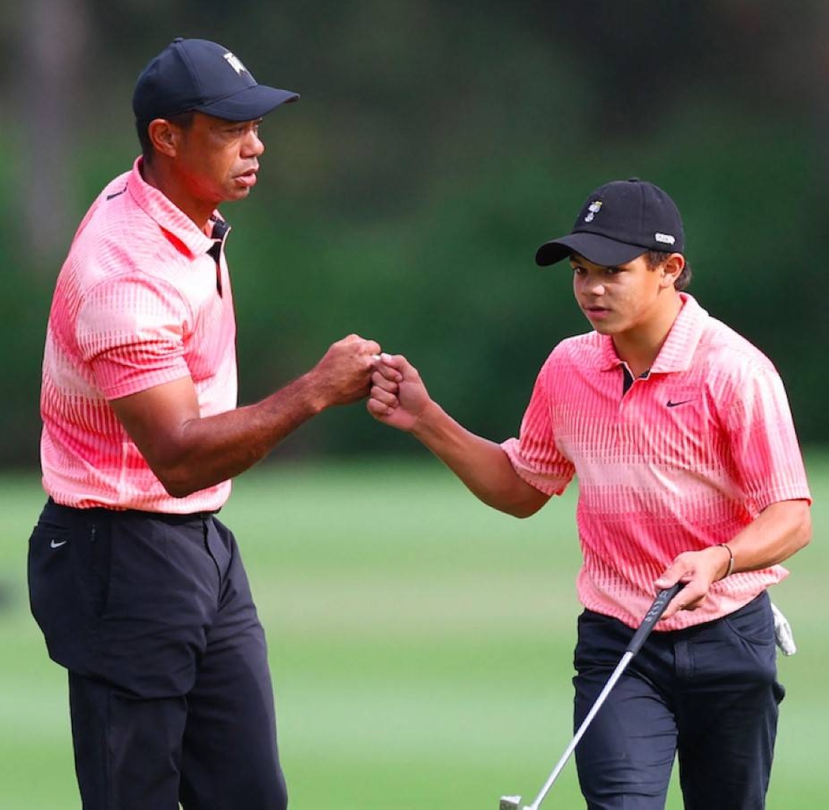 Woods, son hobble to 59 in PNC | The Manila Times