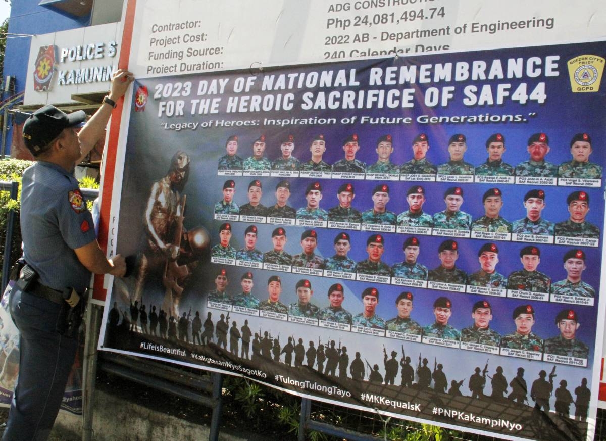 REMEMBERING SAF 44 The Manila Times