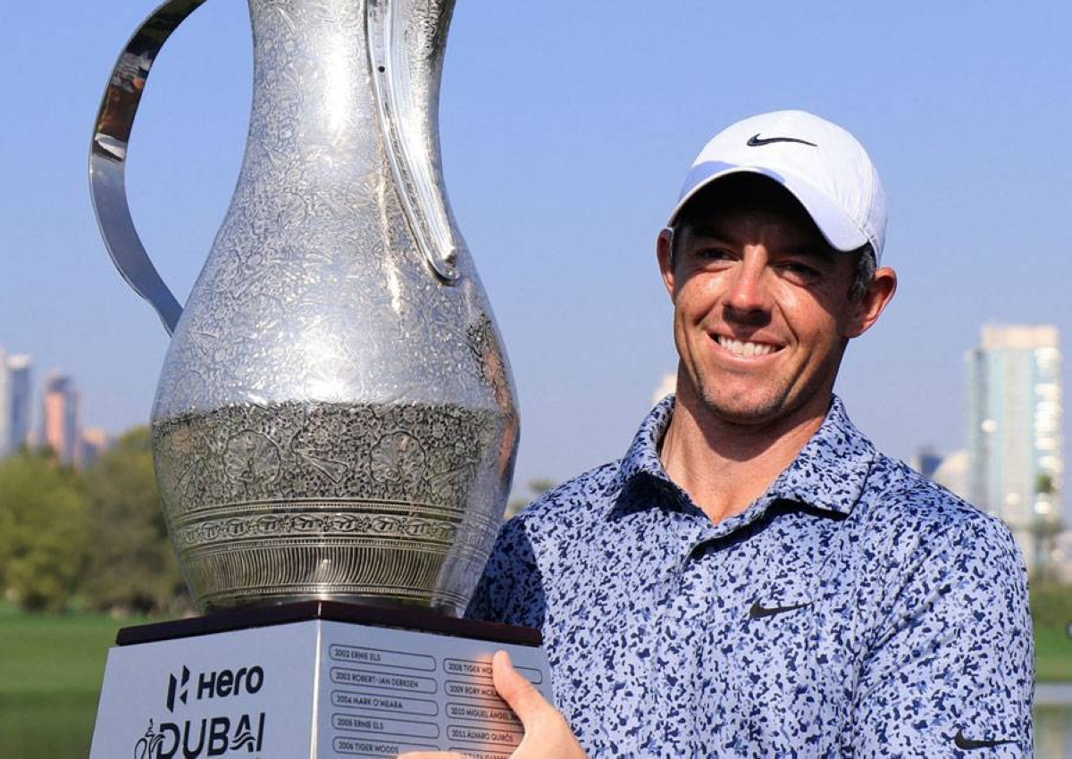 McIlroy Reed, wins Dubai Desert Classic by 1 shot The