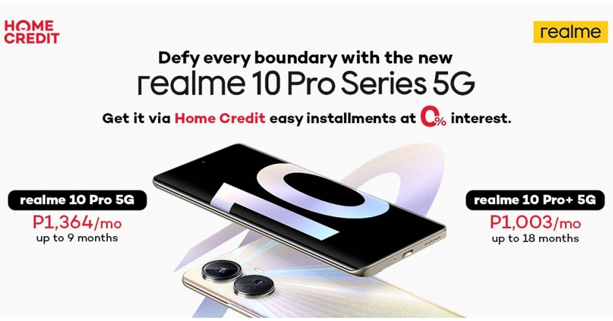 realme 9 pro home credit