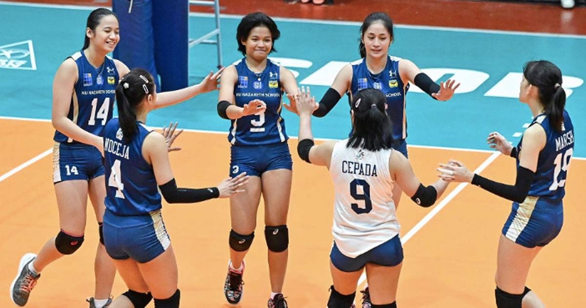 UAAP Girls' Volleyball: NU, Adamson Brace For Girls' Finals Rematch ...