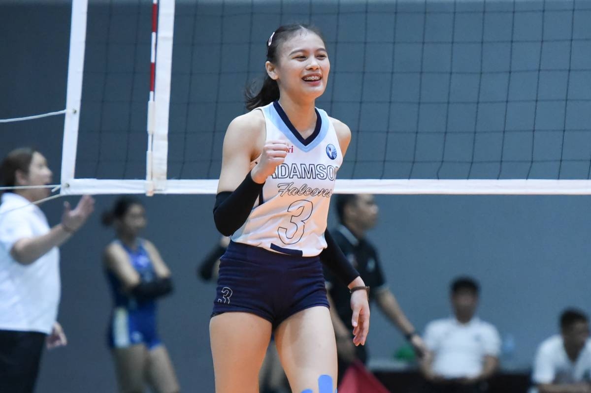 UAAP Girls Volleyball: Adamson Ends NU's 23-game Streak, Forces Winner ...