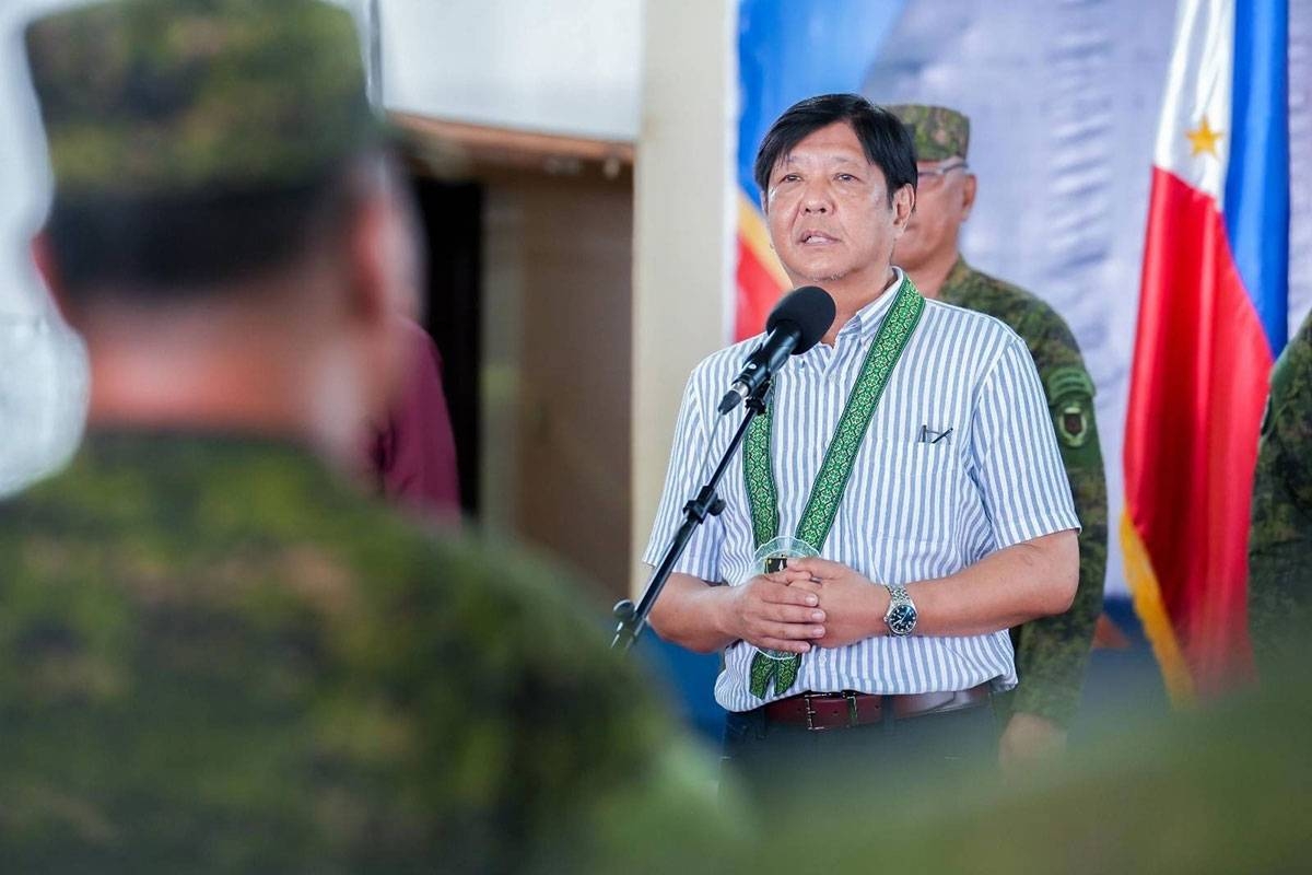 Marcos Support Pledge To Boost Military's Morale | The Manila Times