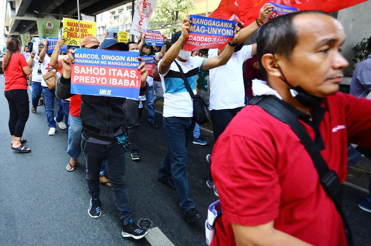 WAGE HIKE PROTEST | The Manila Times