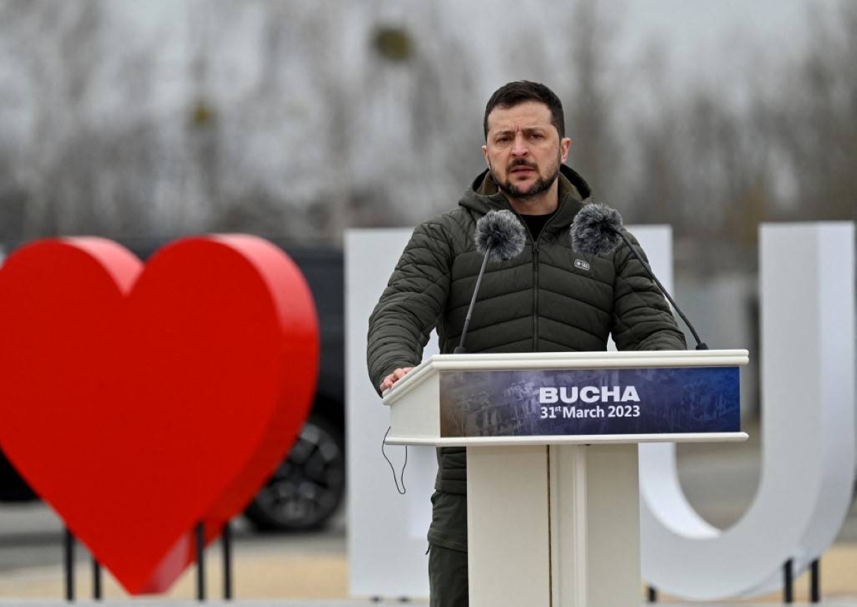 Zelenskyy vows to defeat 'Russian evil' | The Manila Times