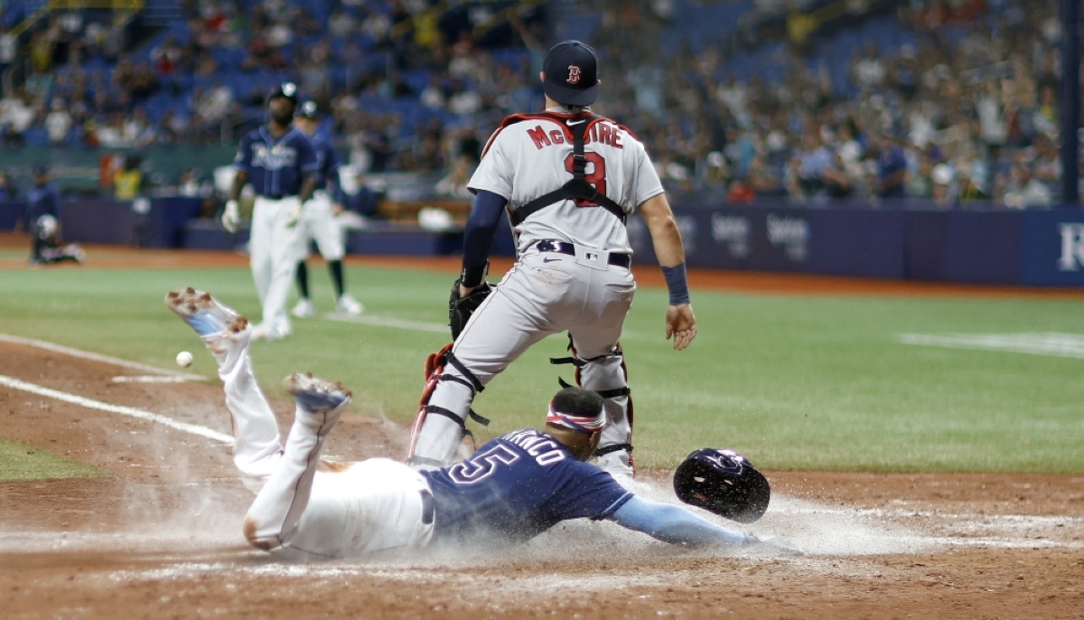 Rays win 12th straight to start season, 1 shy of MLB record