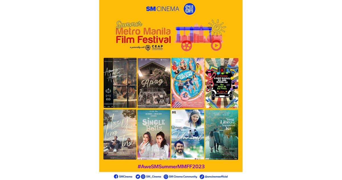 Firstever Summer Metro Manila Film Festival at SM Cinemas The Manila