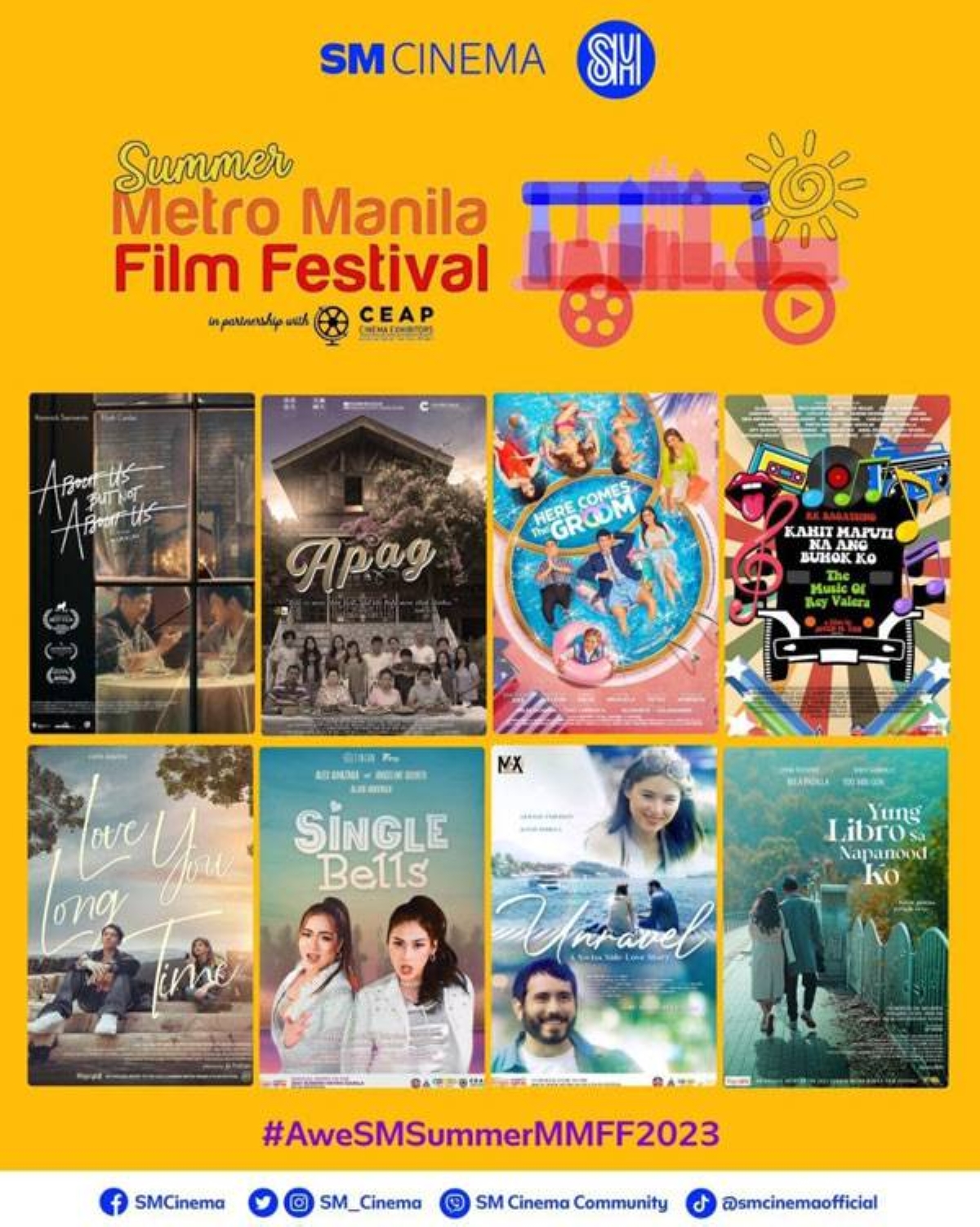 Firstever Summer Metro Manila Film Festival at SM Cinemas The Manila