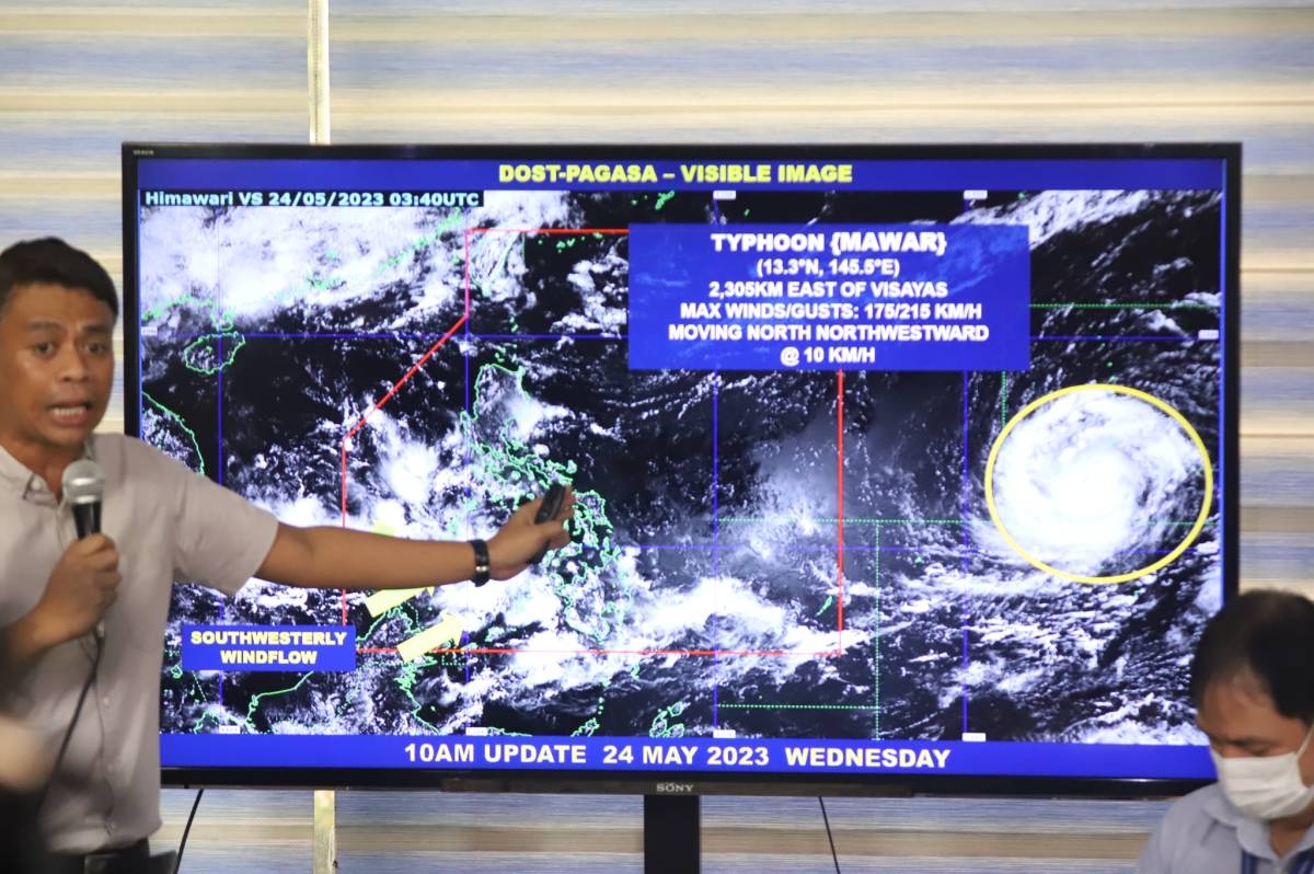 Super Typhoon 'Mawar' may weaken before entering PAR The Manila Times