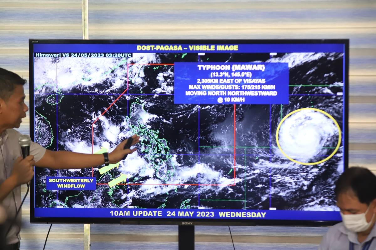 Super Typhoon 'Mawar' may weaken before entering PAR The Manila Times