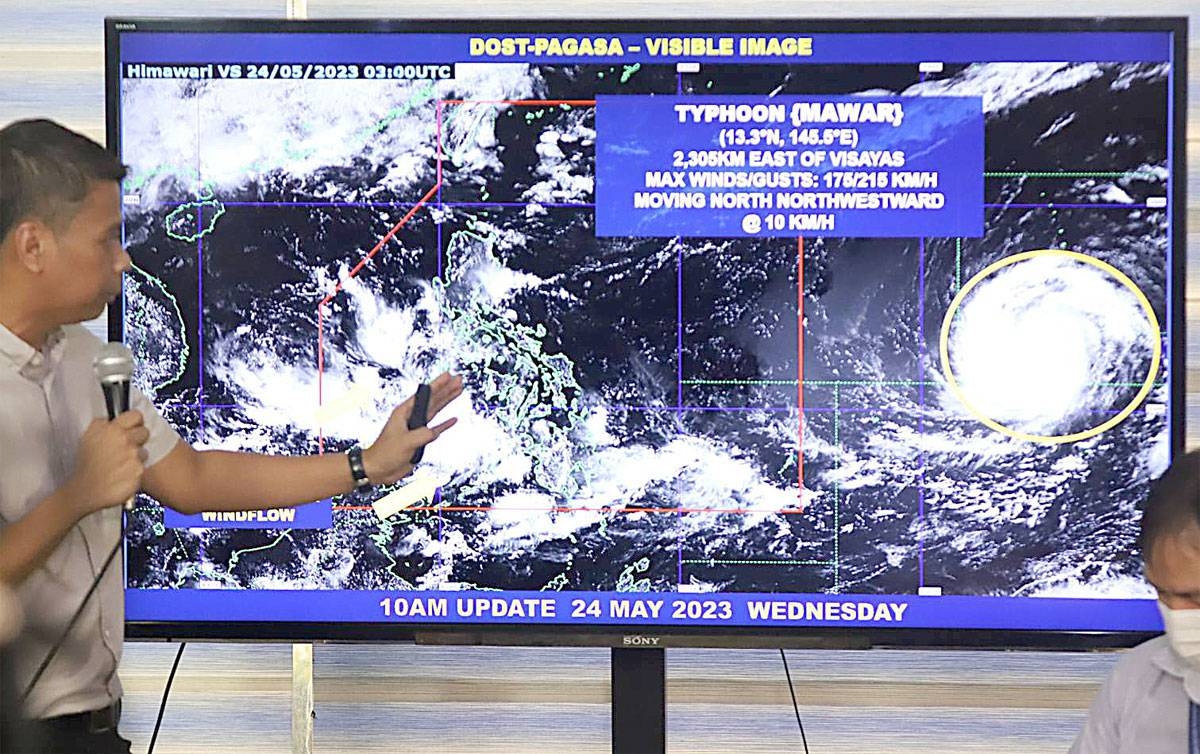 Pagasa 'Mawar' might weaken into typhoon The Manila Times