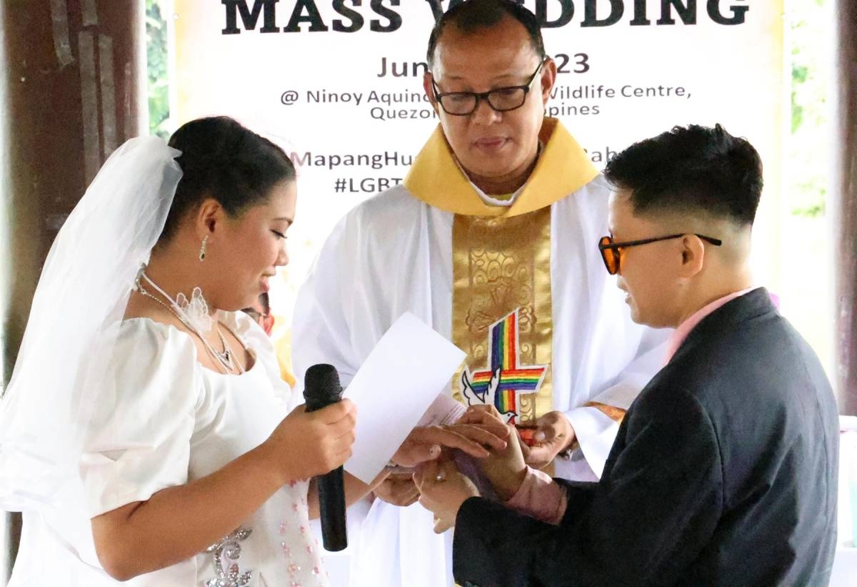 LGBT Couples Wed In Quezon City The Manila Times   208685 