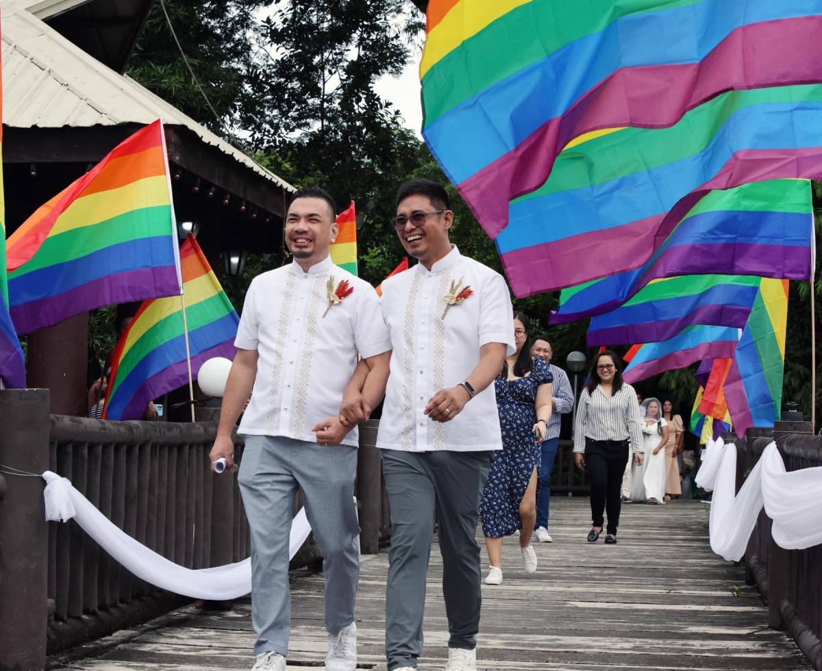 LGBT Couples Wed In Quezon City The Manila Times   208687 