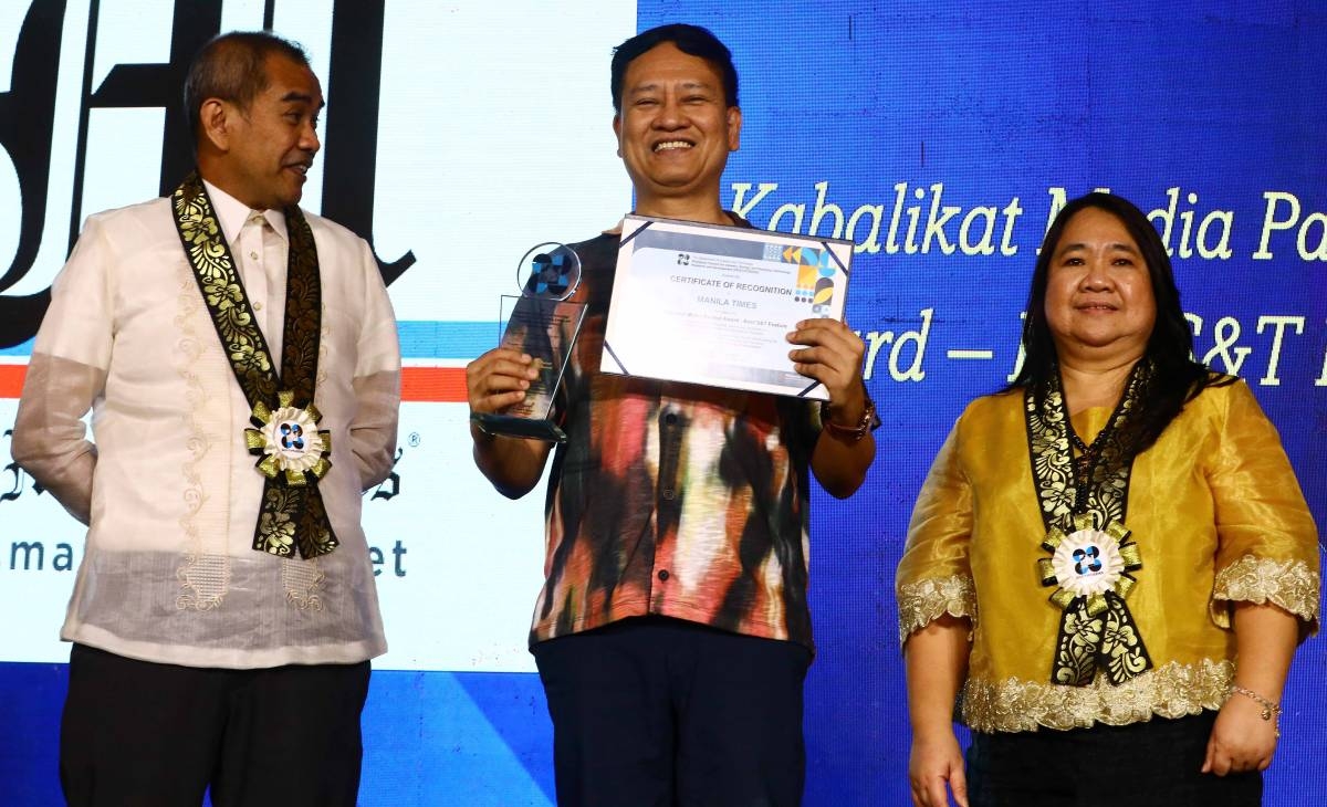 The Manila Times receives 'Kabalikat' award from DoST | The Manila Times