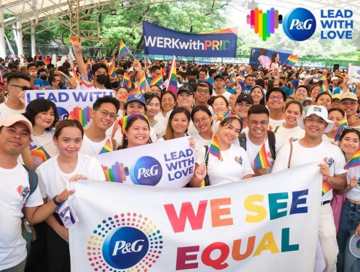 P&G Philippines 'Leads with Love' at 2023 Pride March The Manila Times