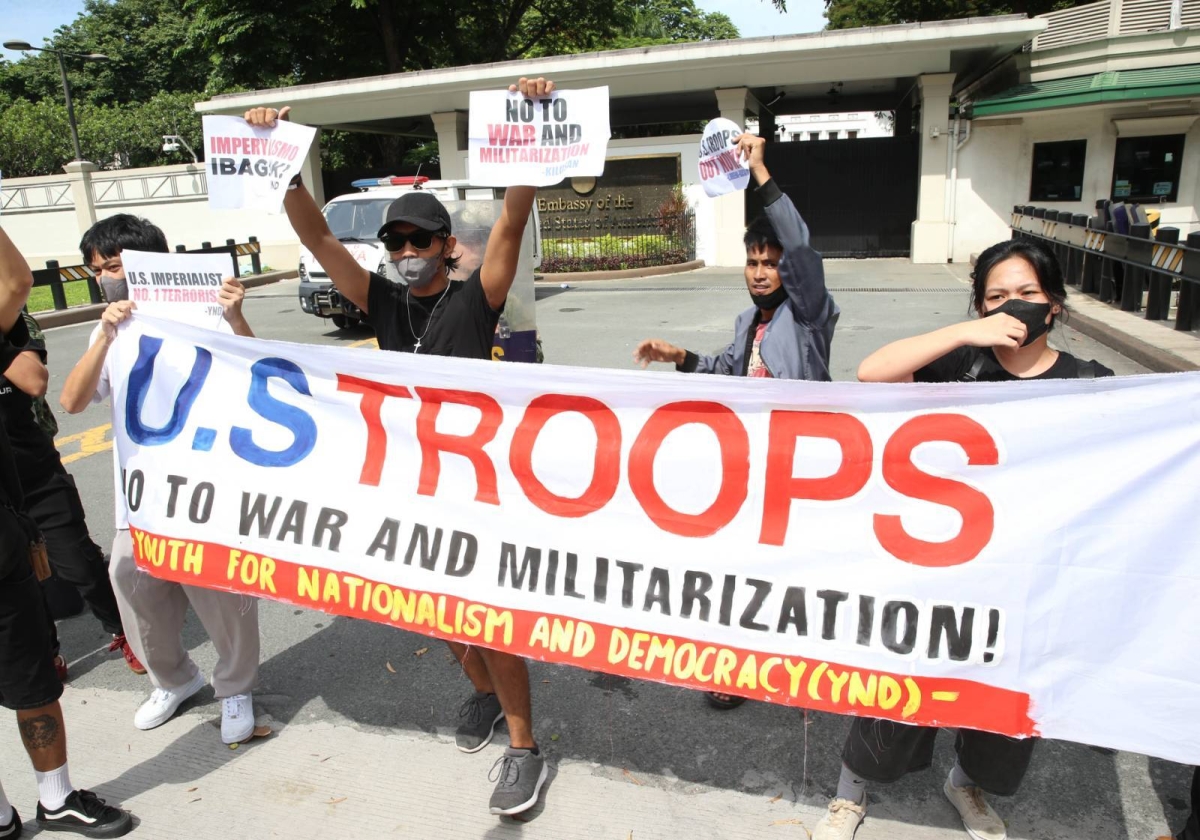 Youth protesters rally at US Embassy on 'Friendship Day' The Manila Times