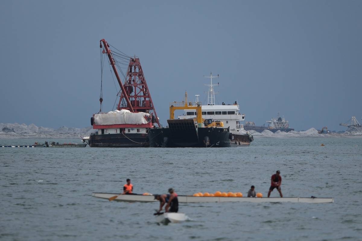 Manila Bay Reclamation Operations Continue | The Manila Times