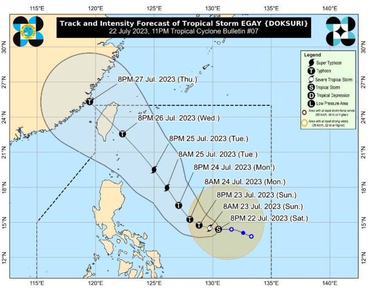 Bicol Residents Disaster Offices Are On Red Alert For Egay The Manila Times 