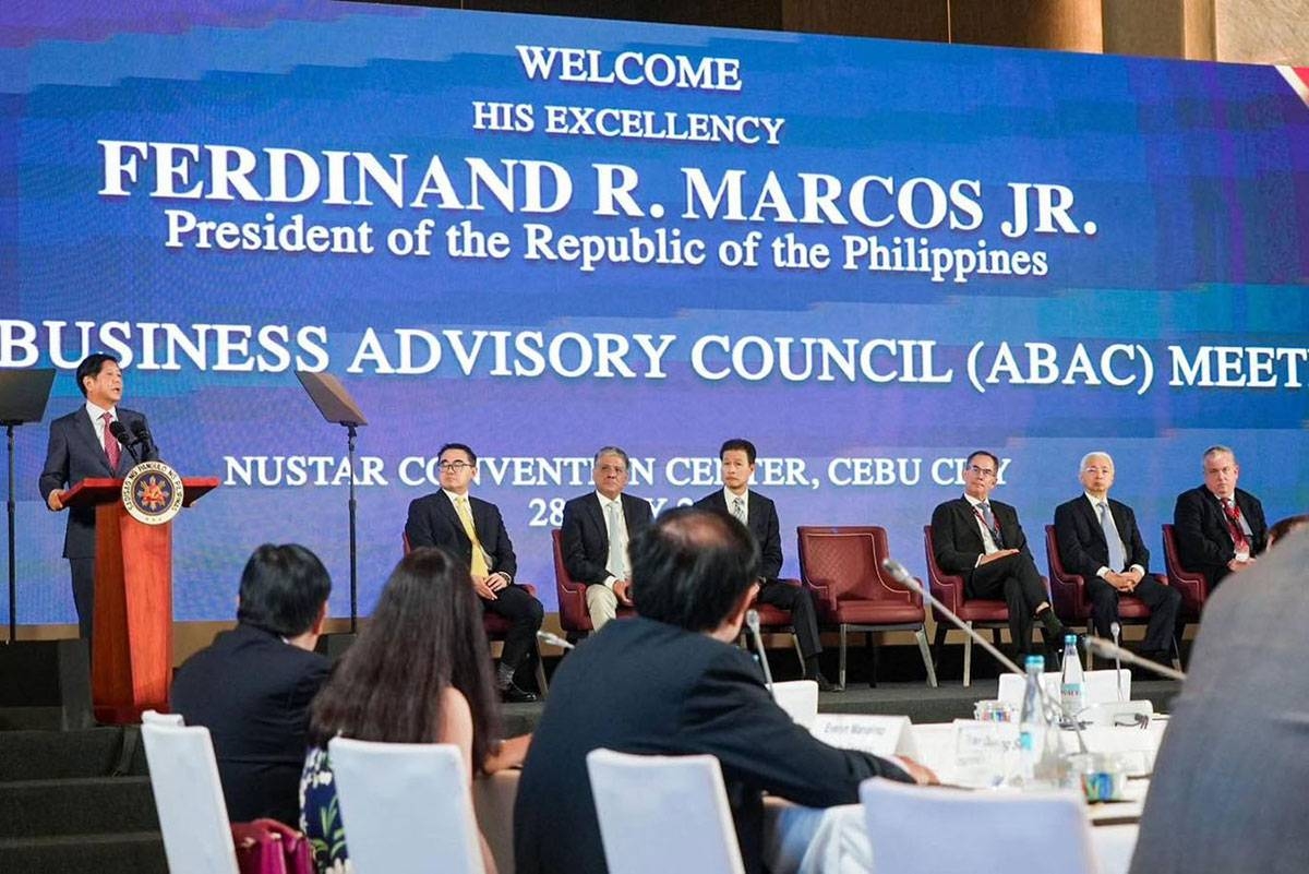 Marcos Assures Abac Of Ph Support The Manila Times