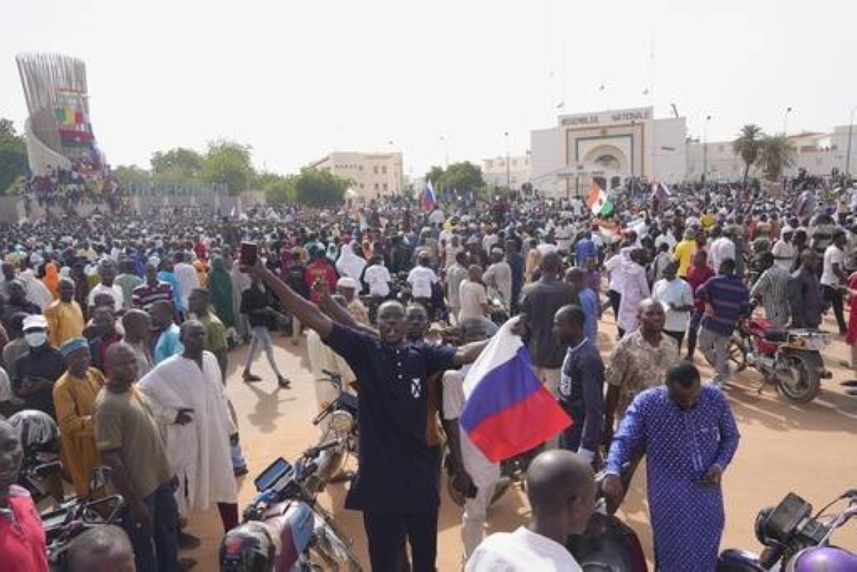 Protesters In Niger Demand Withdrawal Of French Troops | The Manila Times